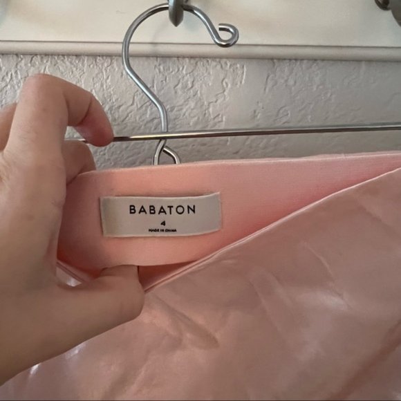 Aritzia Pink Mini Skirt - Picture 5 of 7